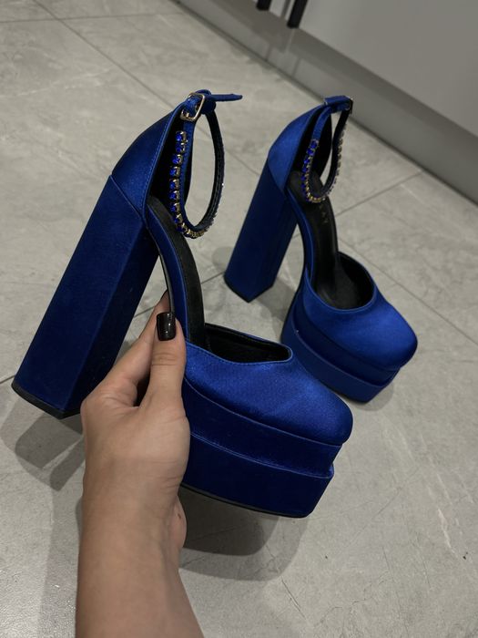 Туфли на массивном каблуке, 38, новые