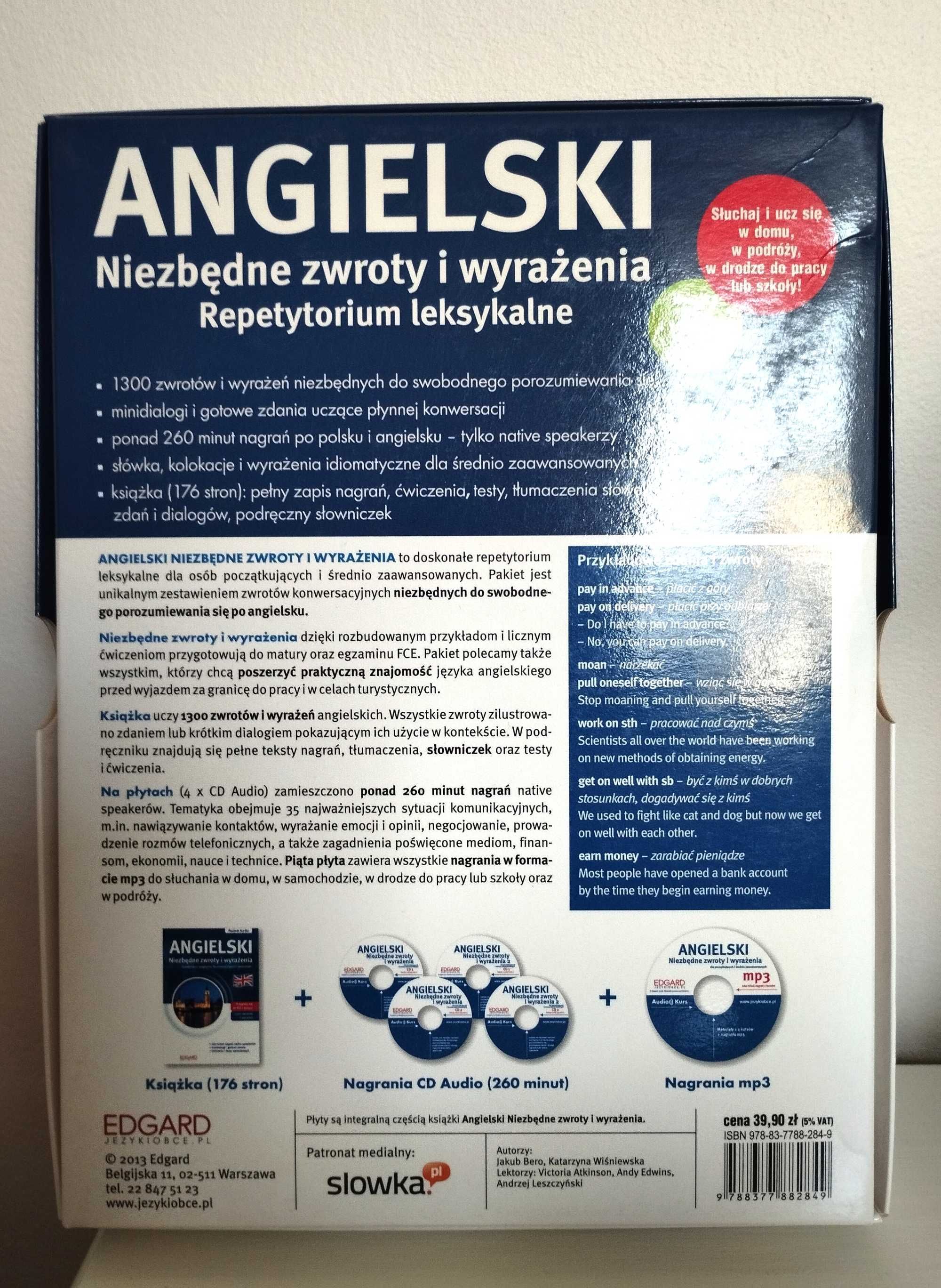 Angielski Niezbędne zwroty i wyrażenia + płyty CD