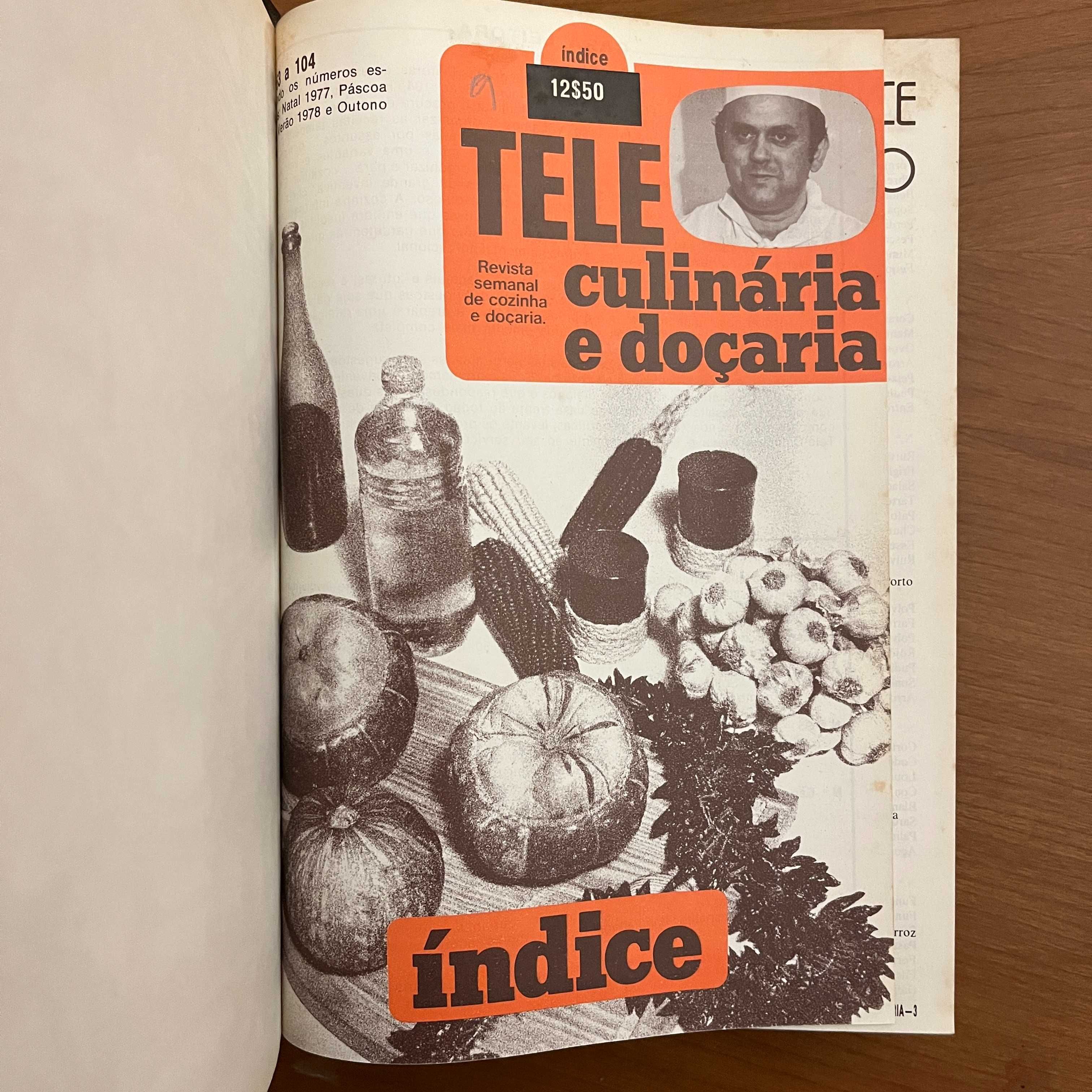 Tele Culinária e Doçaria 2.º volume (envio grátis)