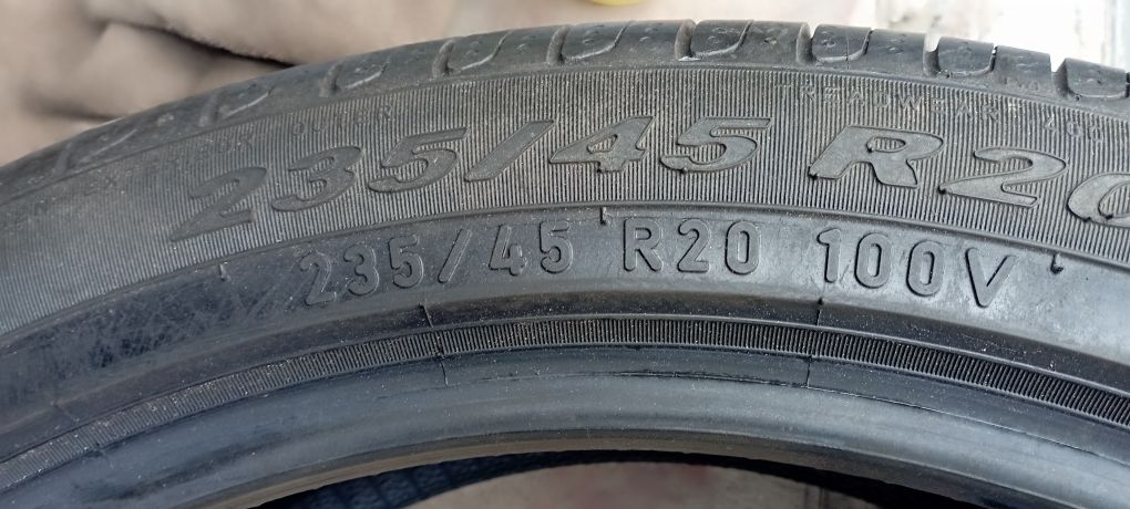 Opony 4szt 235/45/20 100V Pirelli Scorpion Verde Seall Inside Jak Nowe