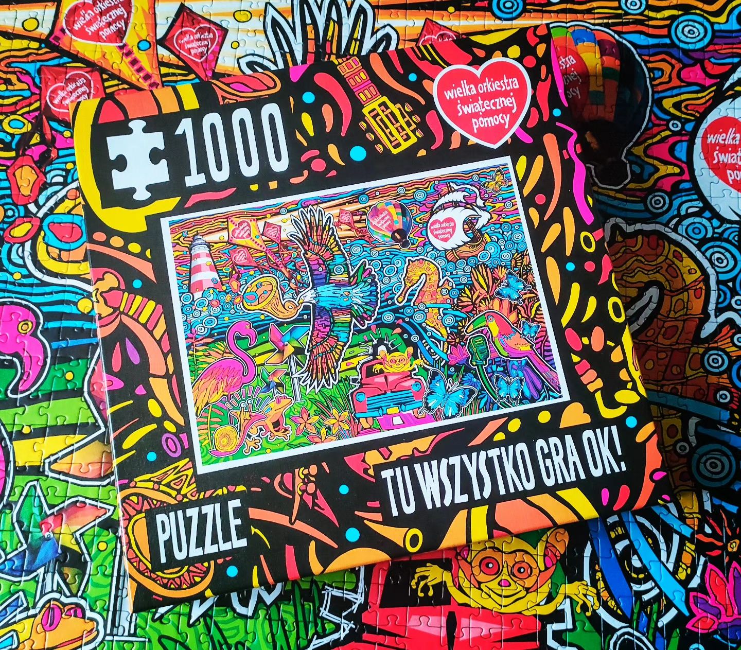 Puzzle Trefl 1000 elementów - WOŚP