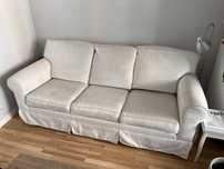 Sofa kanapa w stylu IKEA Ektorp z funkcją spania rozkładana 3 osobowa