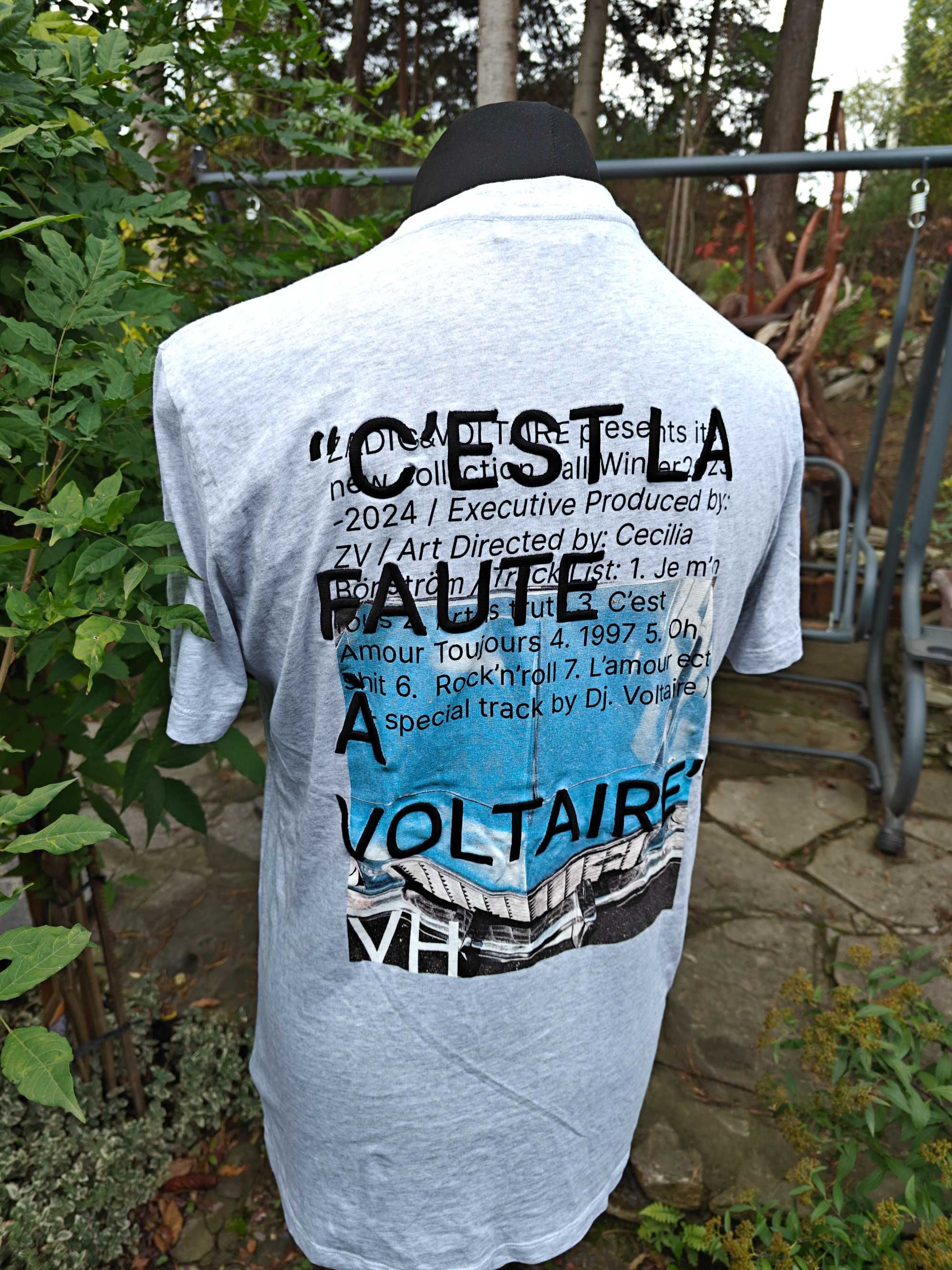 Zadig & Voltaire męski t-shirt koszulka S