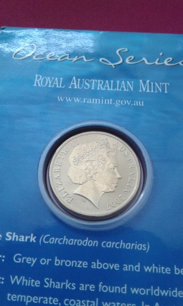 1 Dolar 2007 r. Australia-Rekin-UNC-EMALIA