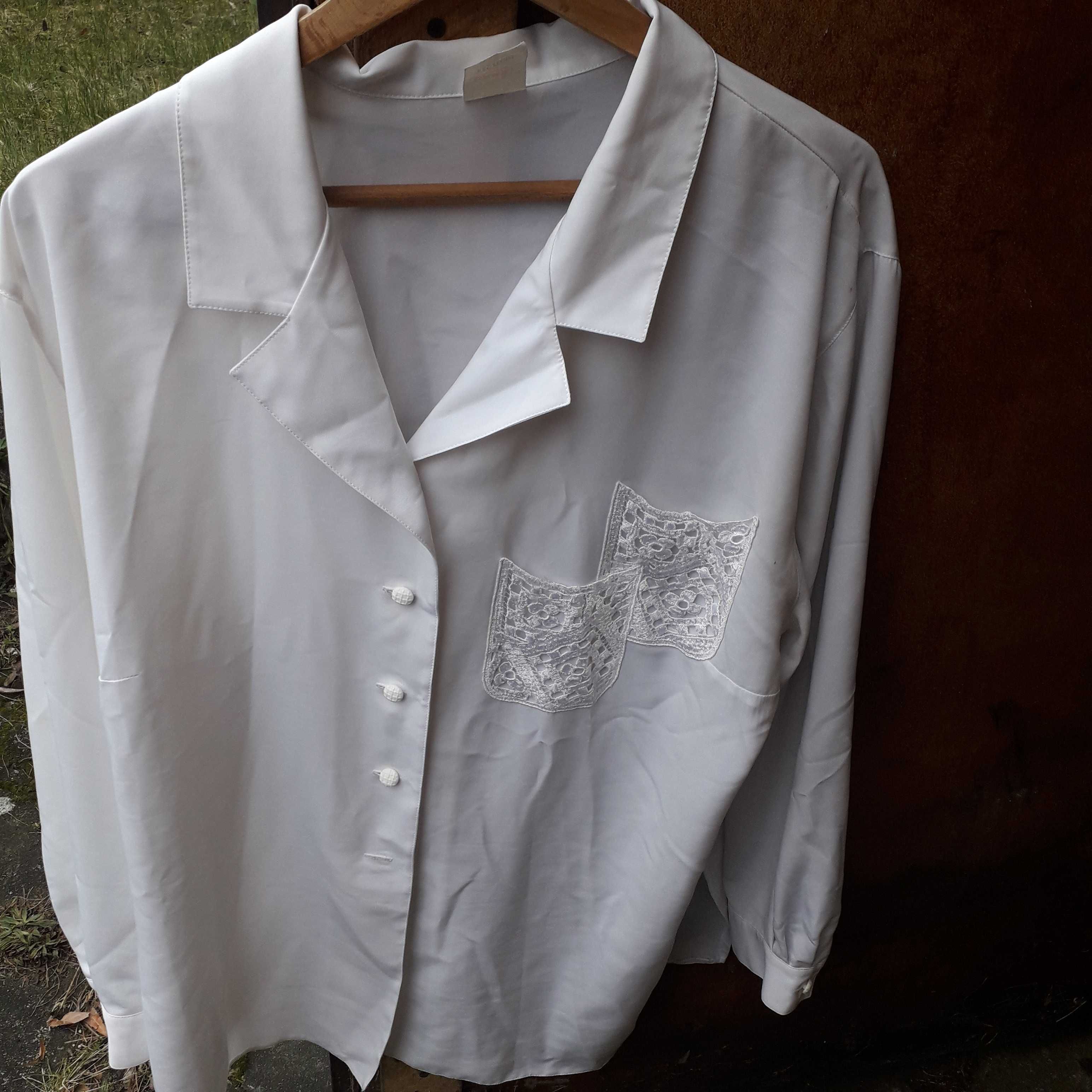 Biała koszula damska firma Dana rozmiar 42