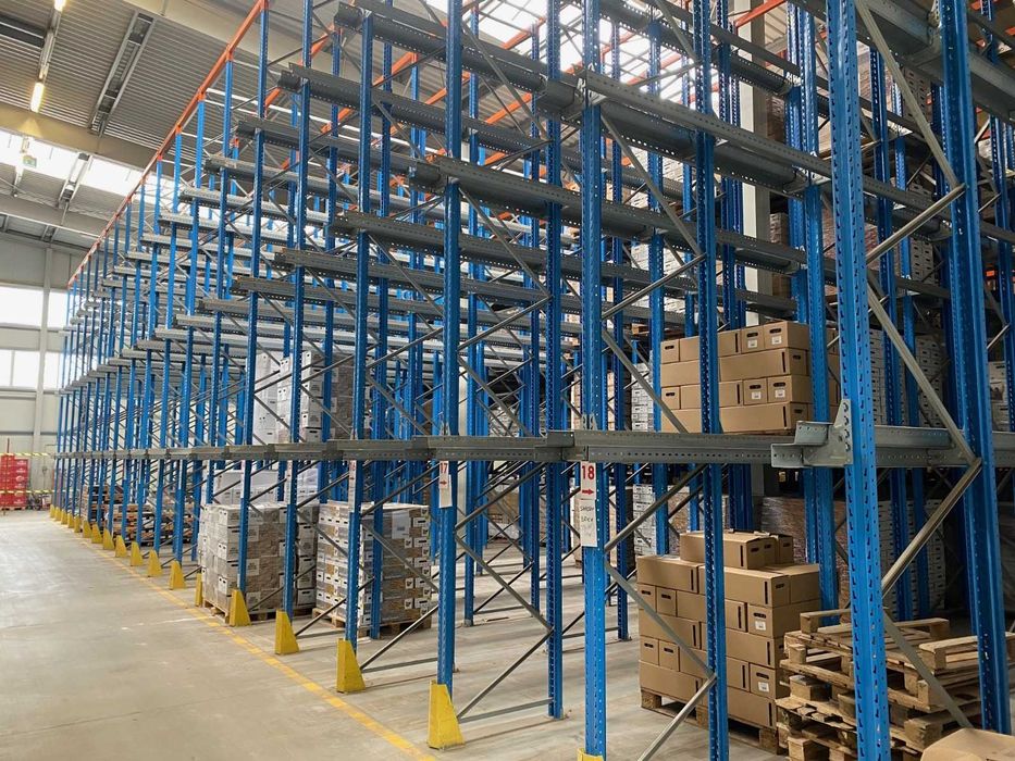 Regały wjezdne Drive-in Stow - 1656 miejsc paletowych 1000 kg!