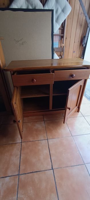 Loureiro madeira pinho maciço 2 elementos