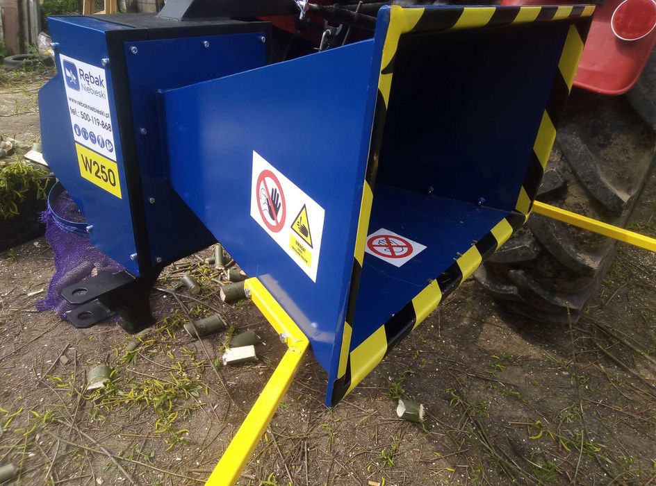 NAJWIĘKSZY W250-do 11cm-mechanizm rebak rozdrabniacz walcowy rembak