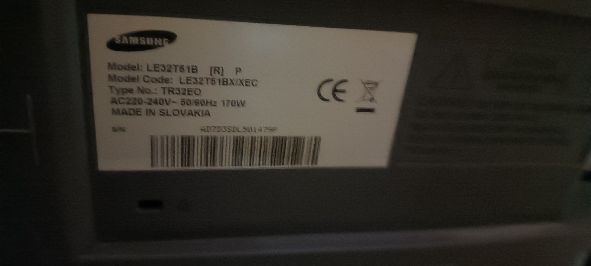 TV Samsung com comando universal