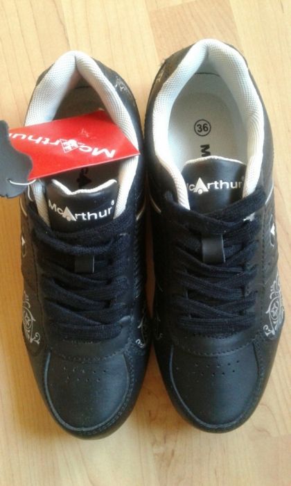 Skórzane buty McArthur sportowe adidasy damskie nowe skóra naturalna