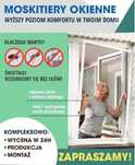 Moskitiery okienne. Pomiar wycena gratis Promocja 5+1 !!!