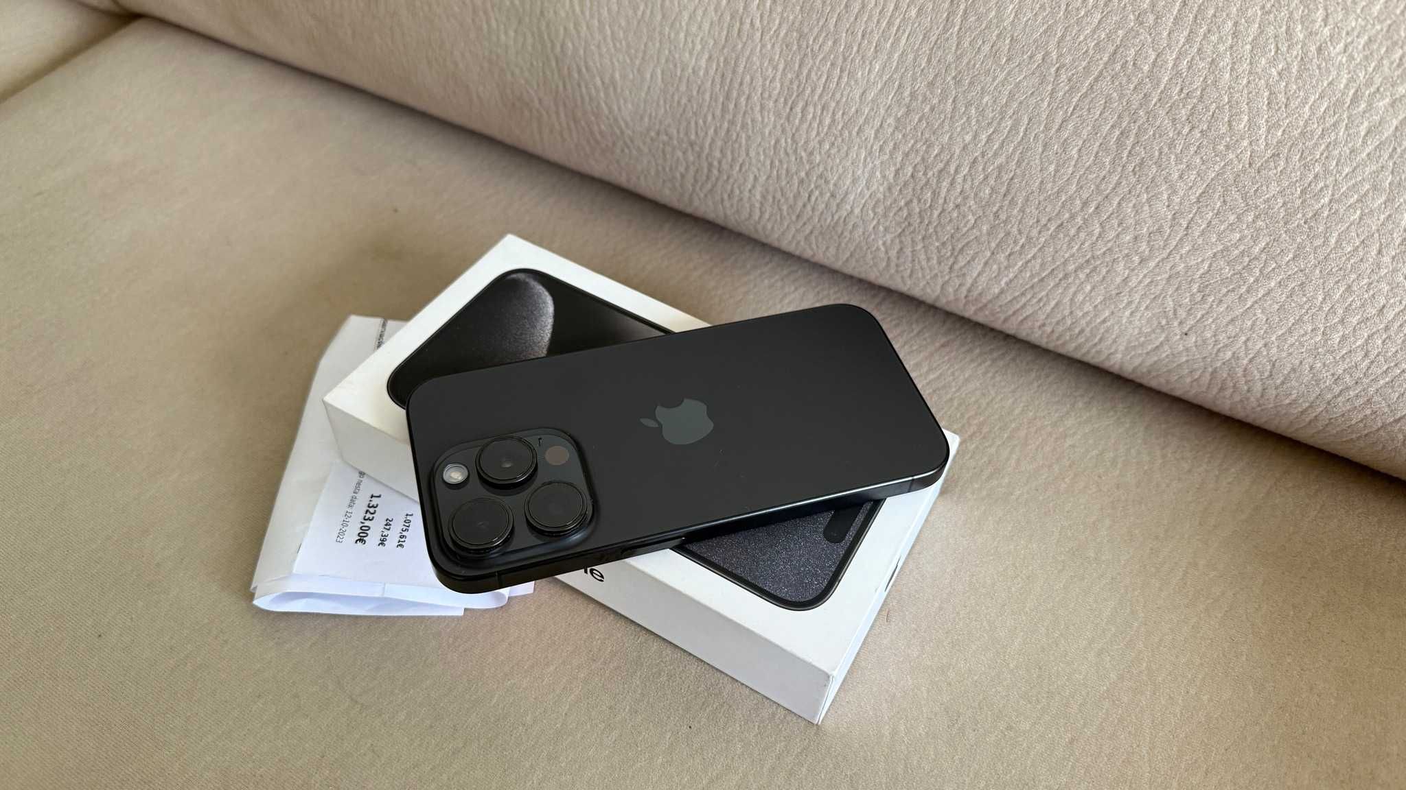 Vendo troco iPhone 15 Pro 128Gb Preto C/Fatura e Garantia Apple