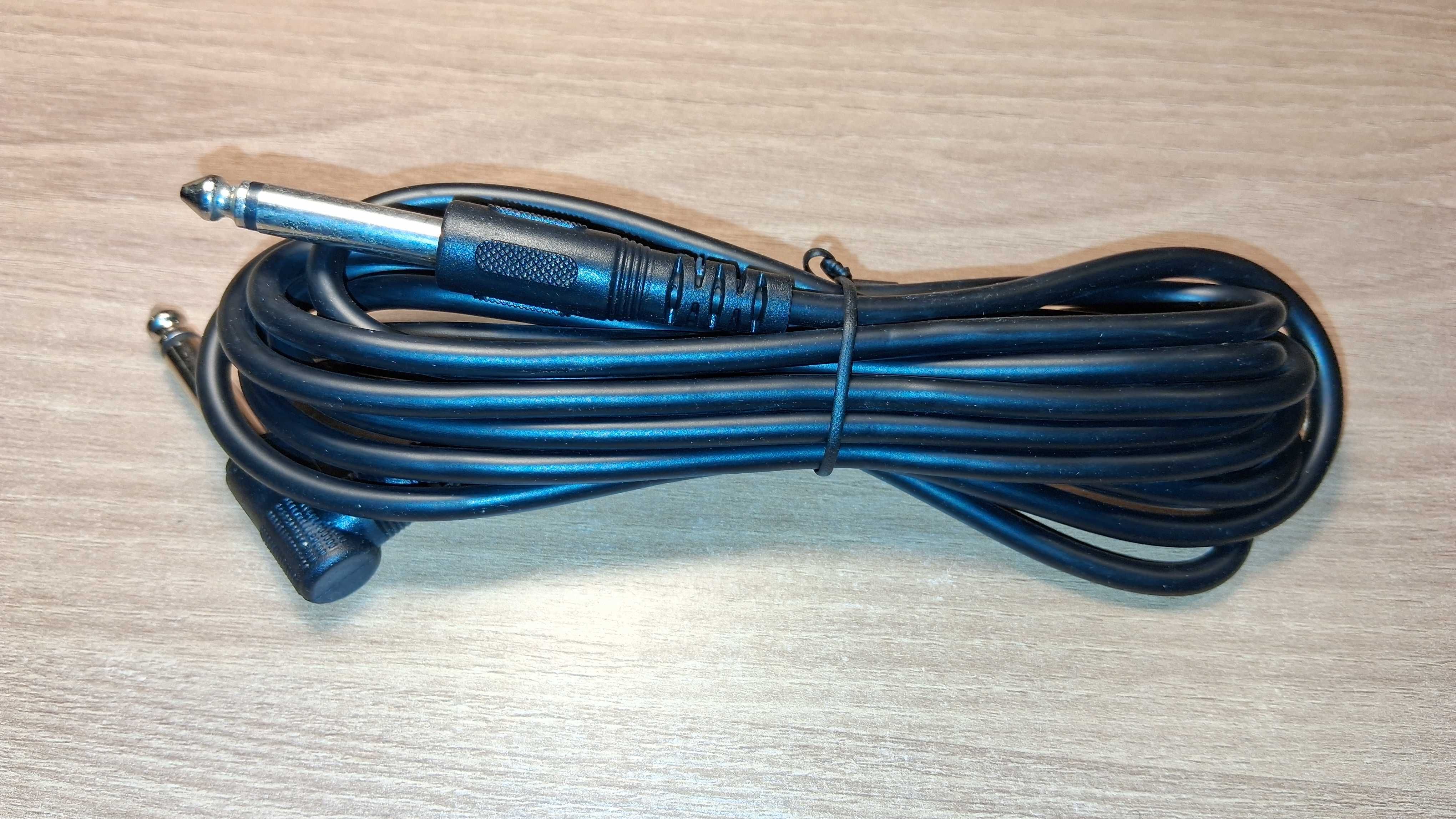 Jack Mono Gitara Kabel 3m Czarny