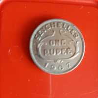 Vendo Moeda One Rupee Seychelles