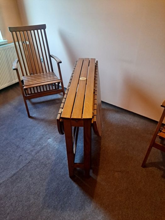 Meble ogrodowe akacjowe