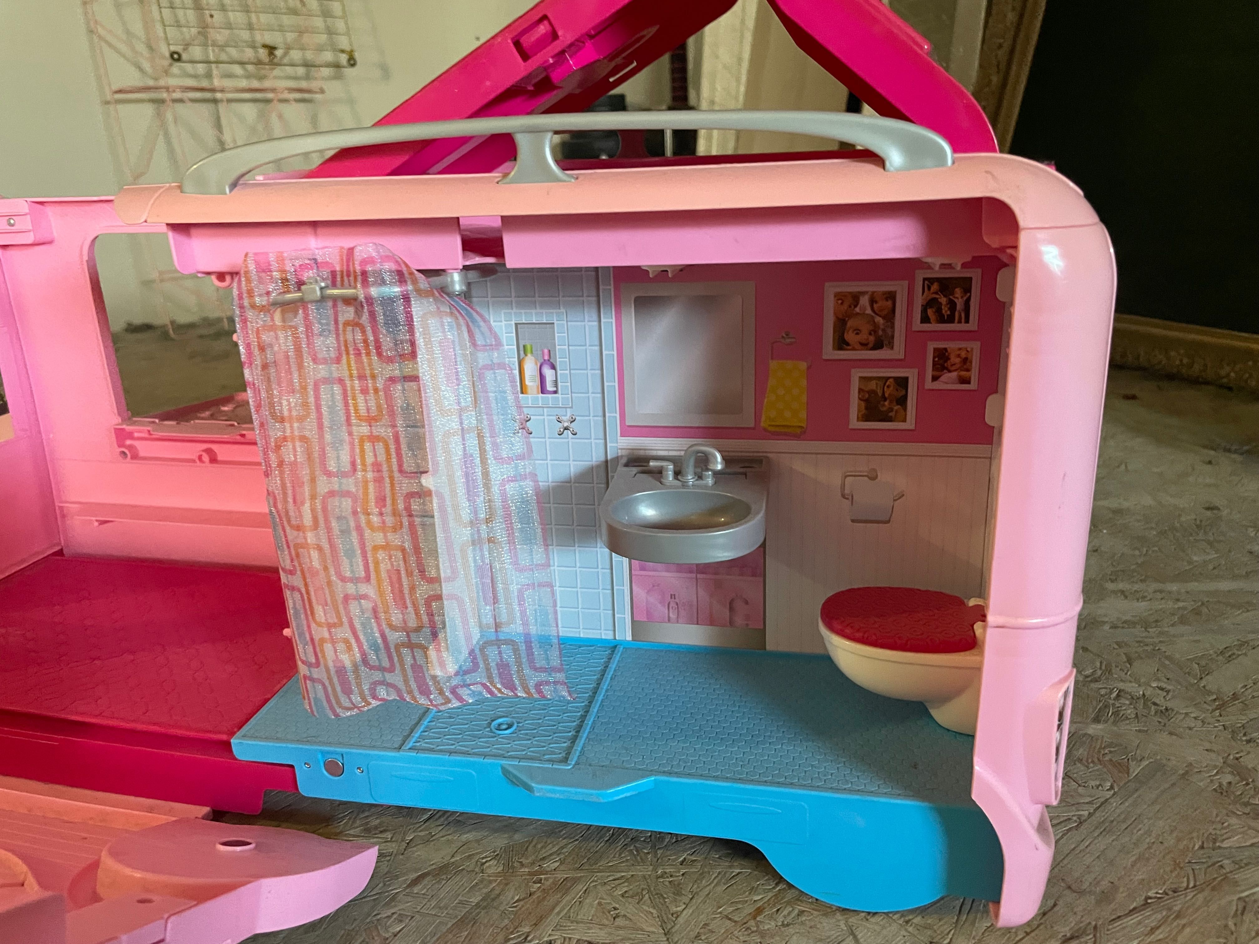 Kamper Barbie różowy