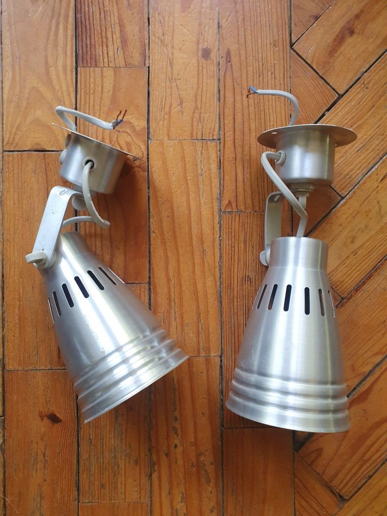 2 Candeeiros de parede IKEA