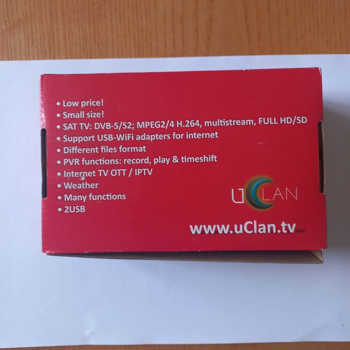 Спутниковый рессивер Uclan B6 DV3 S2