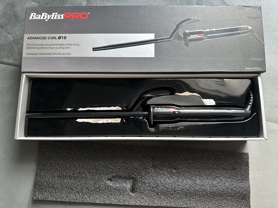 Плойка кругла BaByliss PRO  advanced curl BAB2470TDE 10 мм