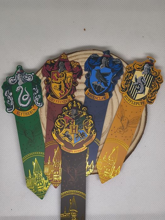 Zestaw zakładek do książek Harry Potter