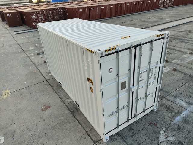 Kontener morski 20HC Open Side, podwyższany 6 metrowy, boczne wrota