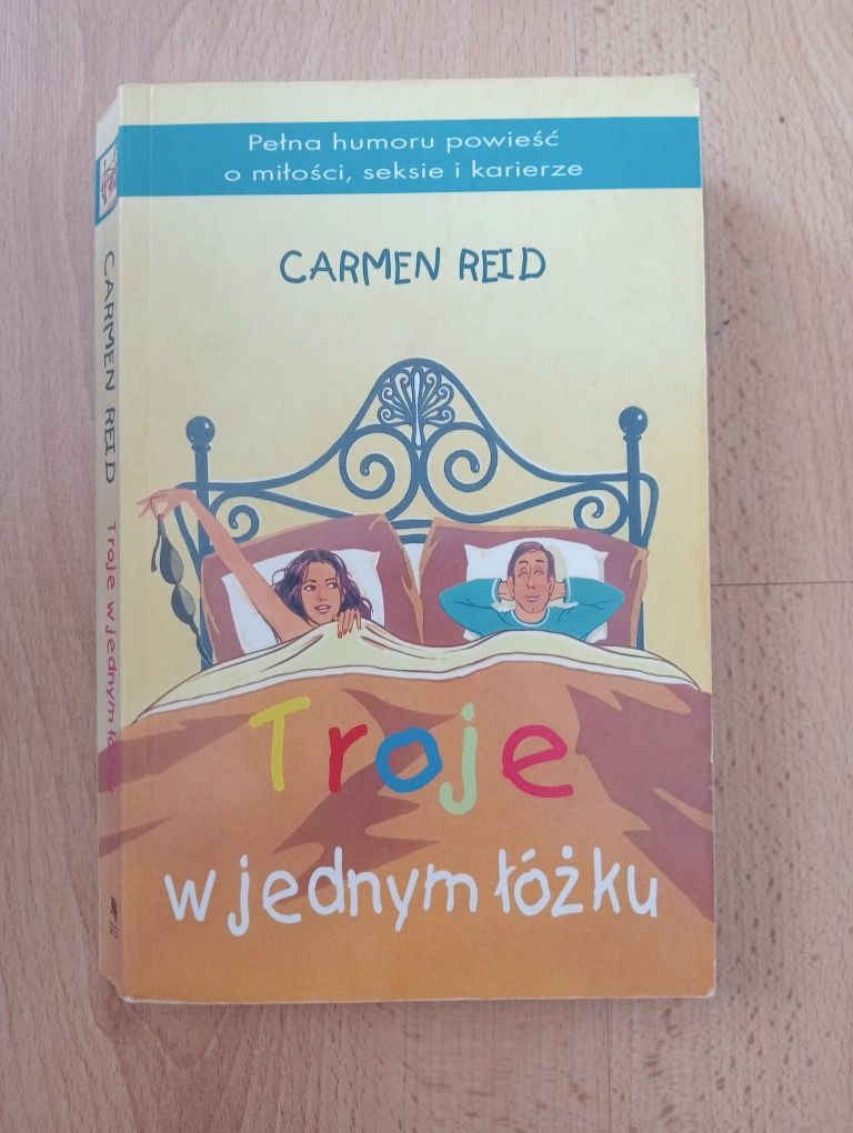 Książka pt. "Troje w jednym łóżku" Carmen Reid