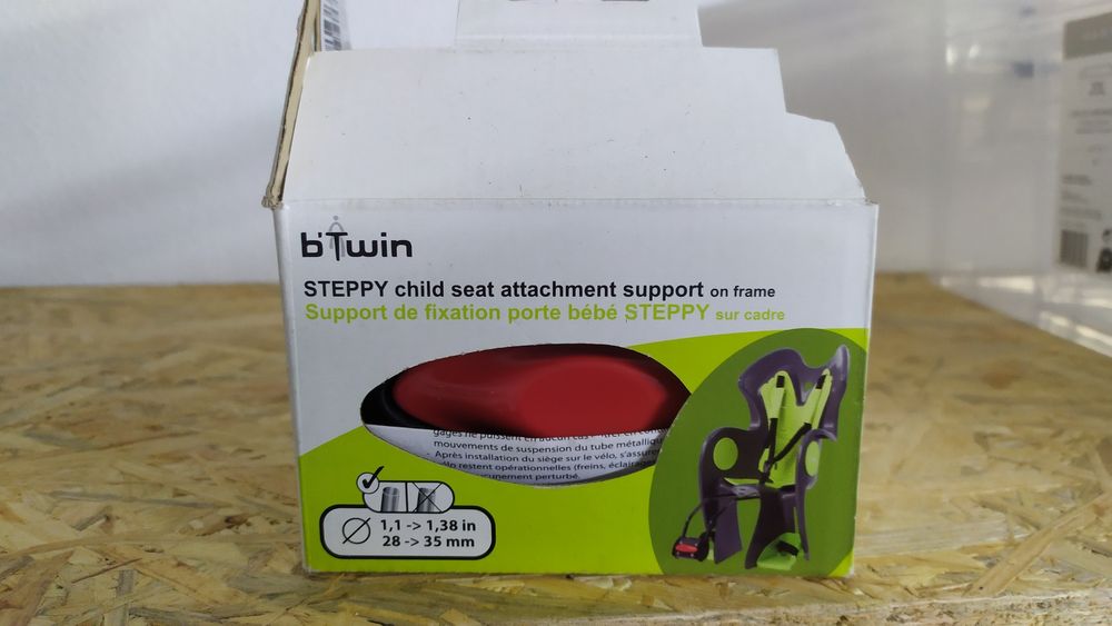 Fixador Btwin Steppy para assento de criança