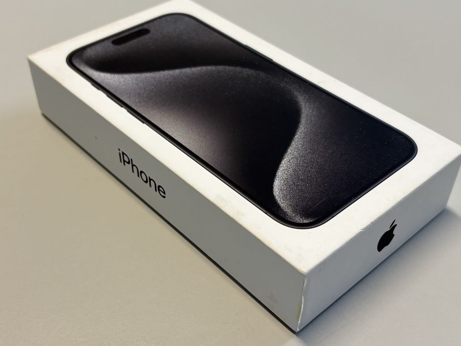 Iphone 15 Pro 256Gb preto com fatura imaculado