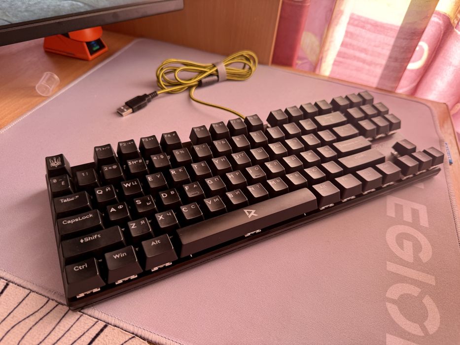 Механічна клавіатура RZTK Mamba TKL Kailh Black Speed на гарантії