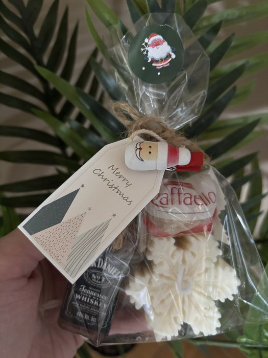 Świąteczne swiece sojowe upominki