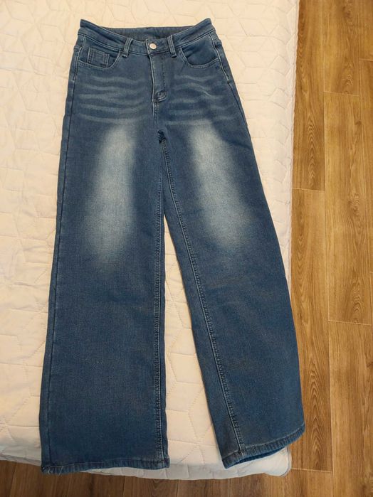 Жіночі зимові джинси з утепленням розмір М