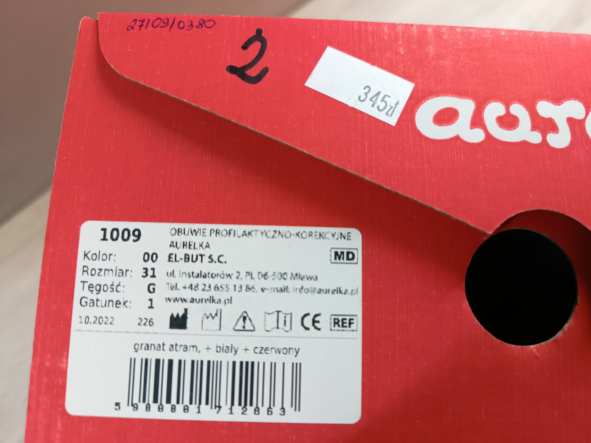 Buty ortopedyczne AURELKA