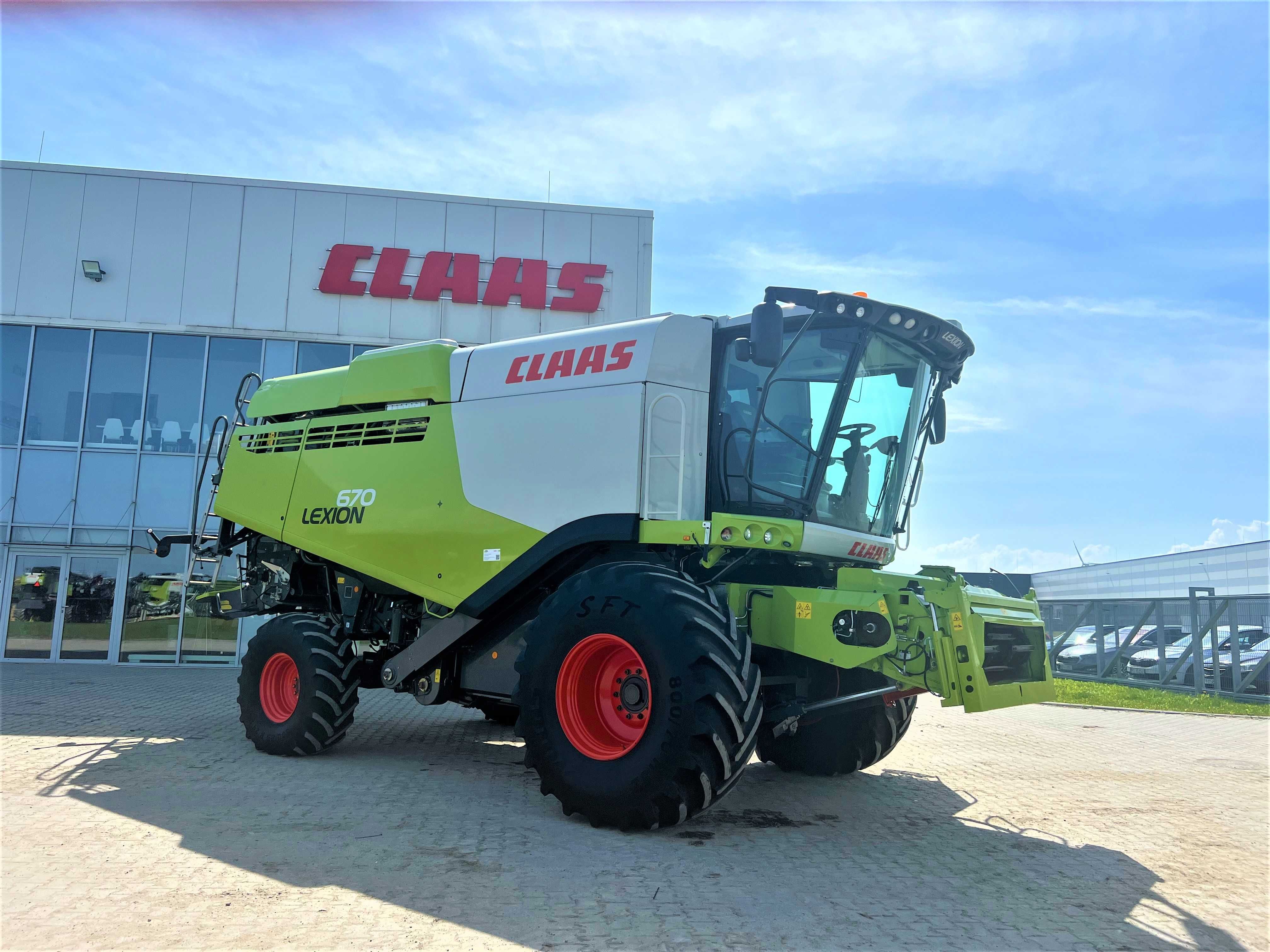 Комбайн Claas Lexion 670 Montana