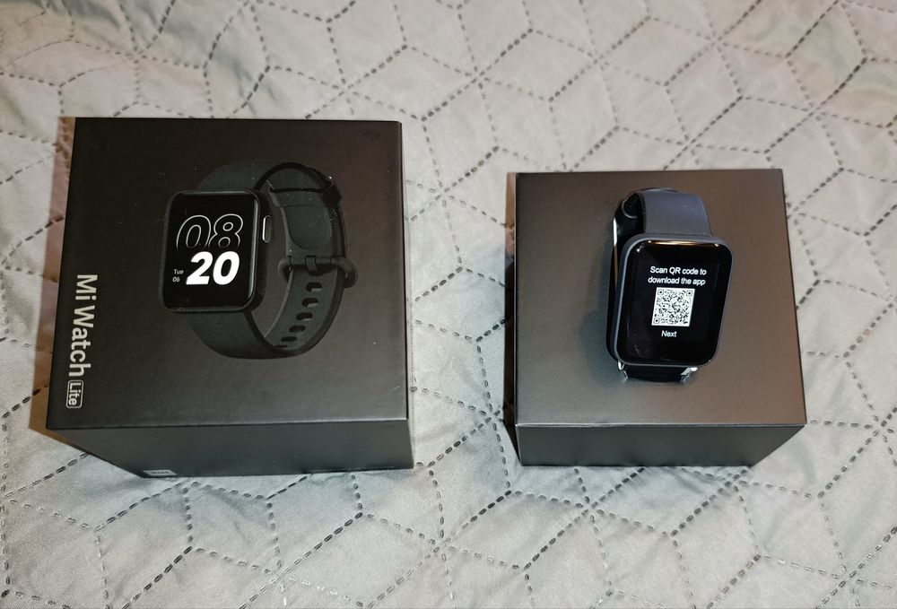 Zegarek smartwatch Mi Watch Lite czarny - prawie nowy