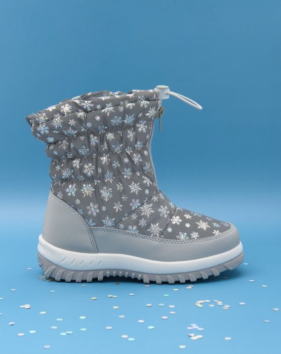 Чобітки світловідбиваючі на хутрі 31 р.