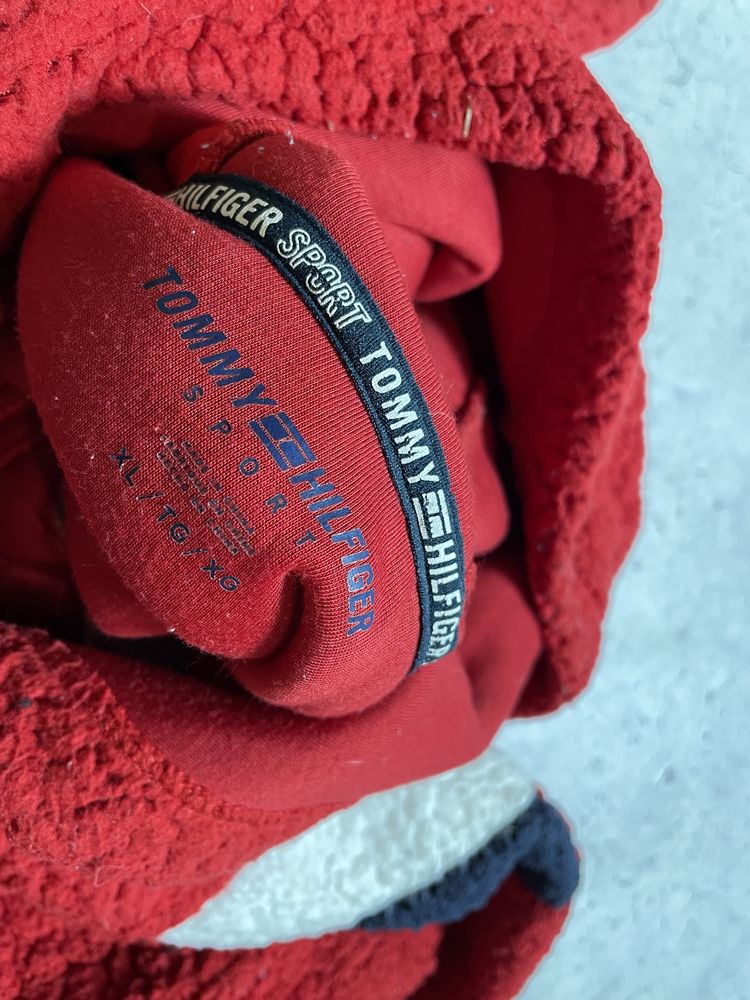 Женская Флисовая Кофта Шерпа Tommy Hilfiger Sport Оригинал L-XL