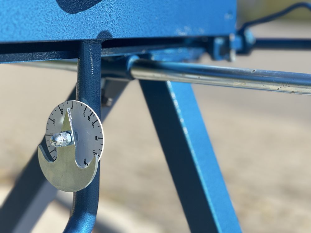 Giętarka Zaginarka krawędziarka do blachy 2m