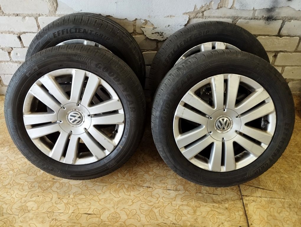 Диски+шины Фольксваген/GoodYear EfficientGrip Performance 205/55 R16