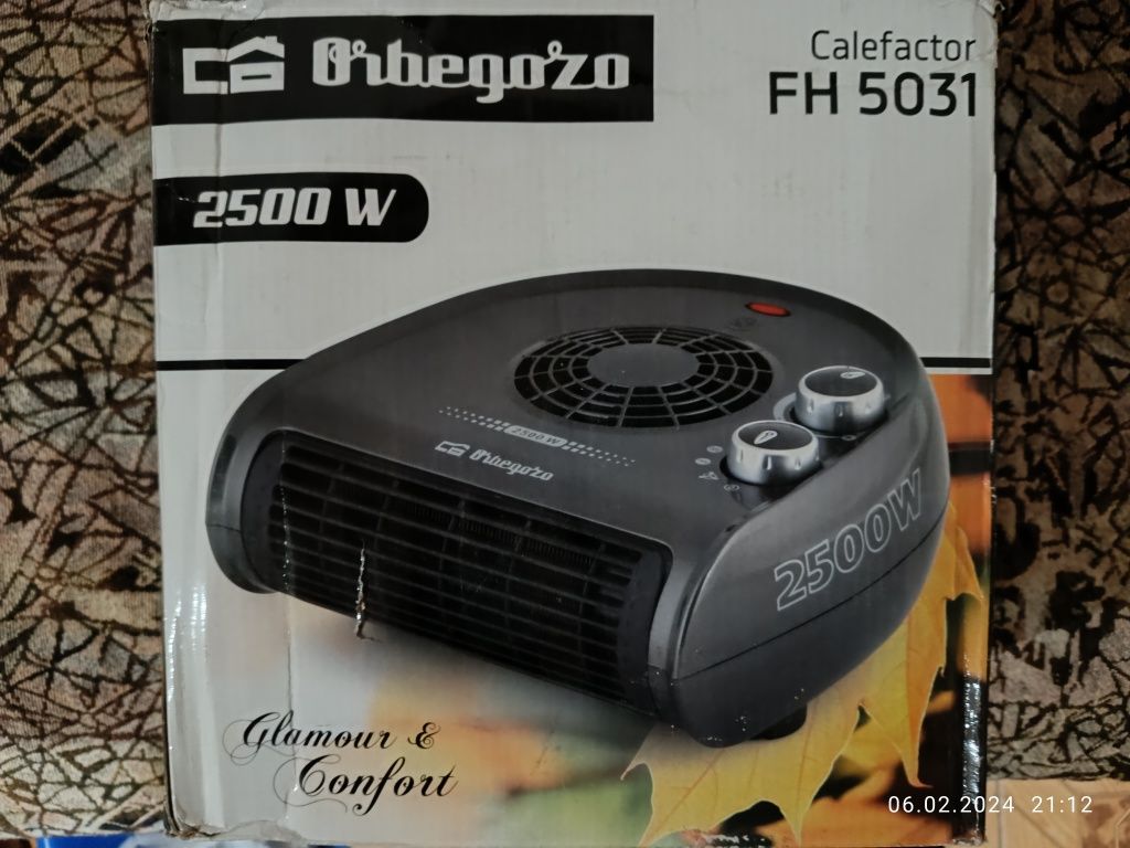 Обігрівач Orbegozo FH5031 з ЄС як новий за супер ціною