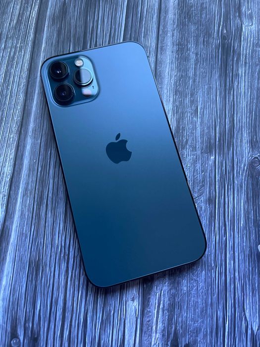  IPhone 12 Pro Max 256 GB Azul Desbloqueado Como Novo