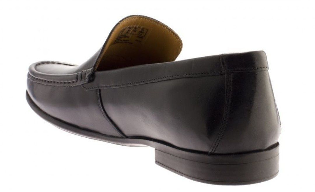 Clarks р.40(26-26,5см) кожаные мокасины туфли мужские