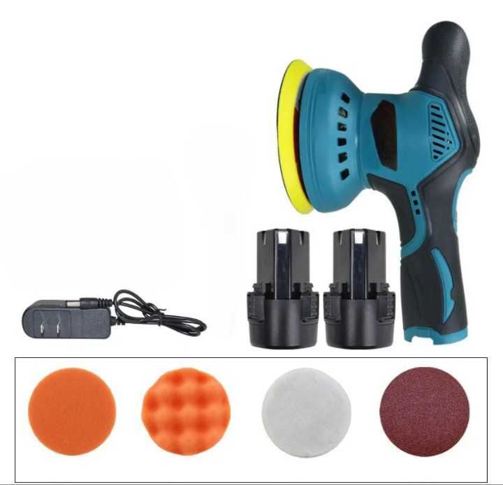 Polidora orbital com 2x baterias de litio e 8 velocidades NOVA