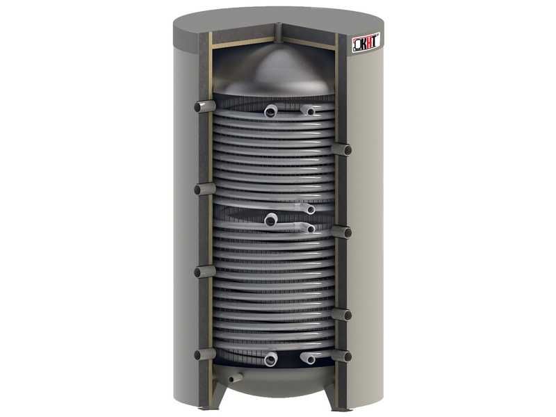 Bufor Ciepła z dwiema wężownicami 500L Bufor dwie wężownice 500L