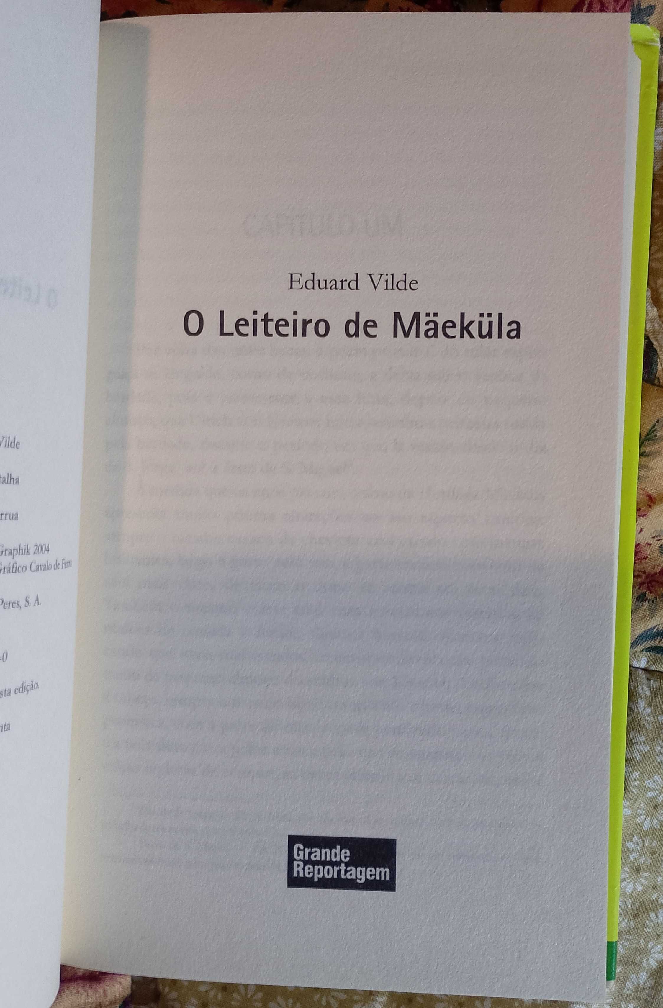 O leiteiro de Mäeküla, Eduard Vilde