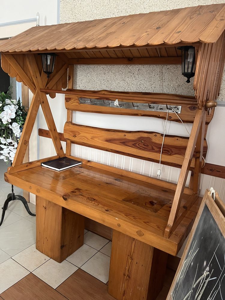Stół wiejski restauracja