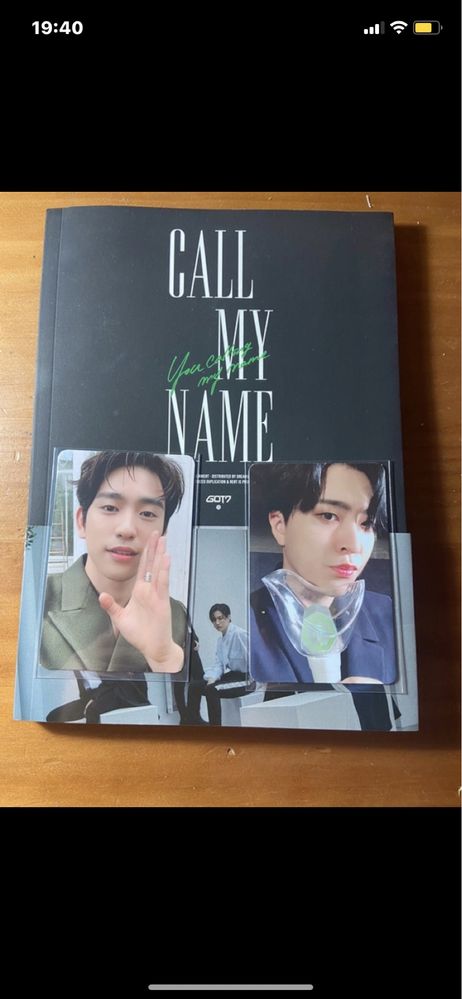 Album GOT7 Call My Name com photocard