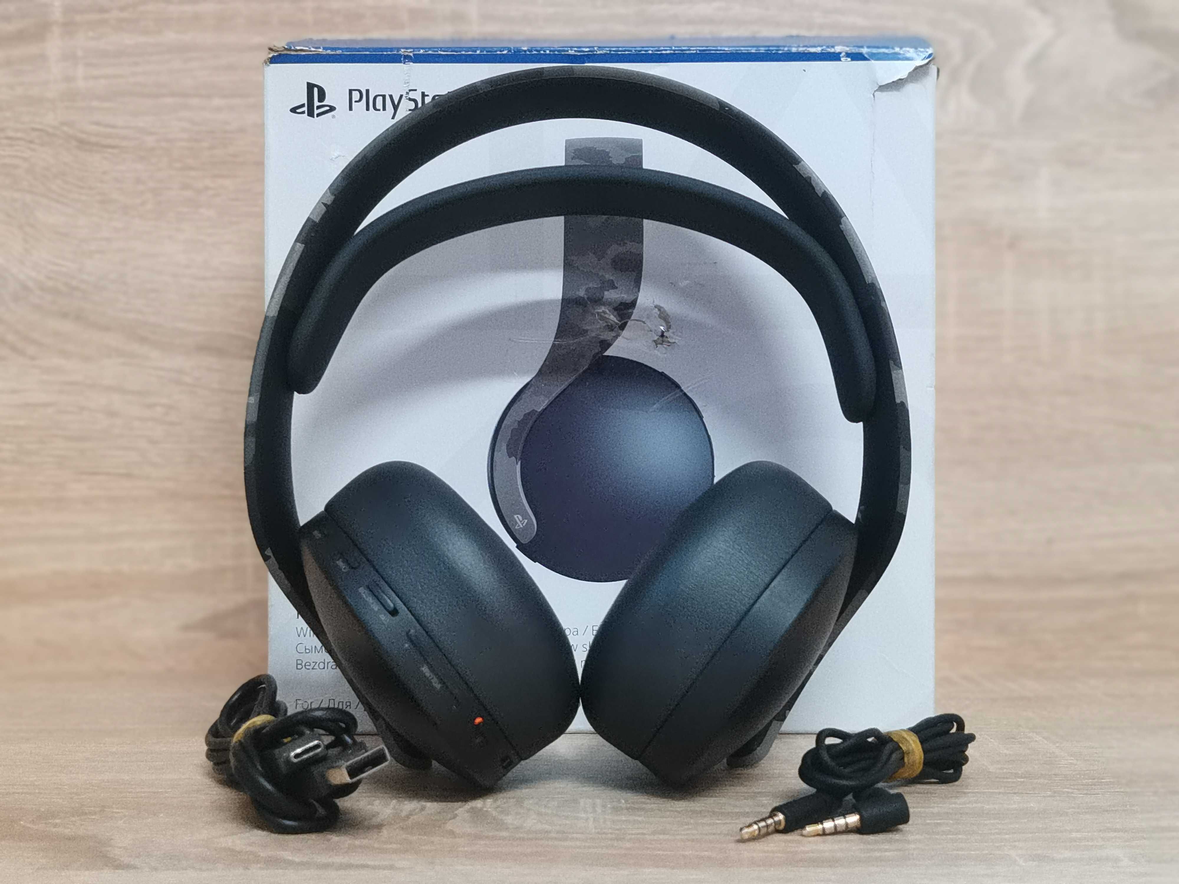 Słuchawki Sony PS5 Pulse 3D Wireless Headset Grey Cammo Zadbane