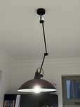 Lampa sufitowa biuro plafon Melos Black