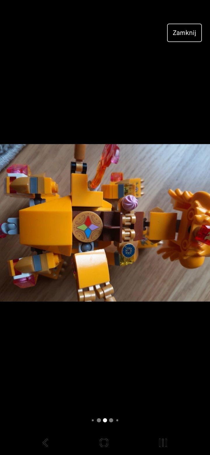Klocki LEGO Elves 41192 Azari i schwytanie Lwa Ognia