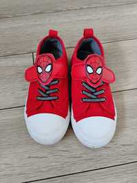 Buty dla chłopca na rzepy trampki spiderman wiosna lato
